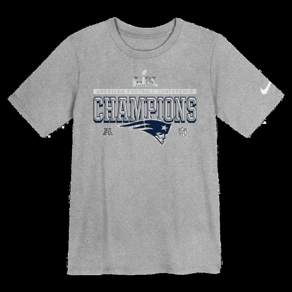 Men 2026 NFL New England Patriots T-shirt grey 012